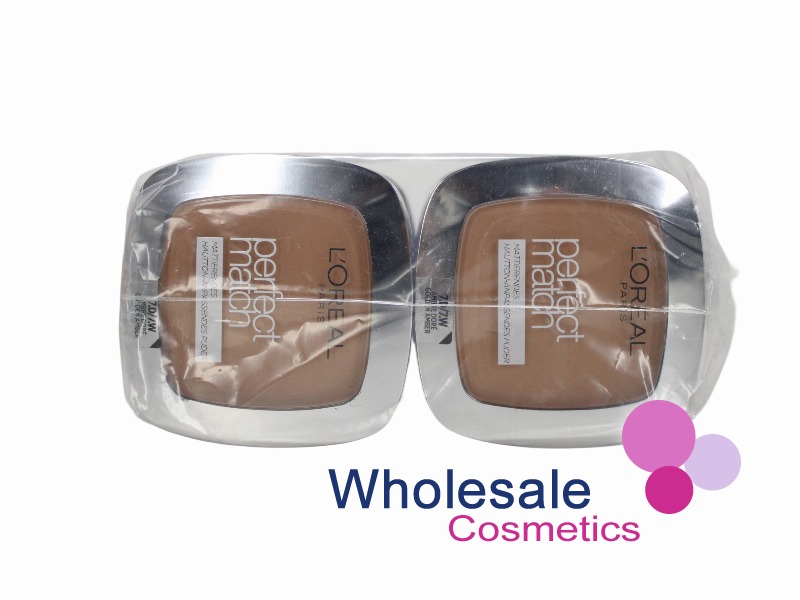 6 x L'Oreal Perfect Match Super Blendable Powder - 7DW GOLDEN AMBER